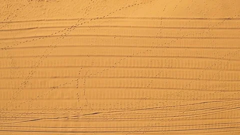 Aerial View Above Ocean Beach Stock Footage 72313663