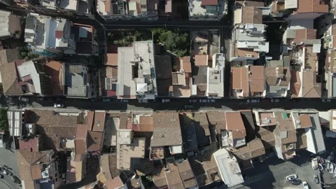 Aerial view of Aci Trezza, Sicily, Italy. Stock Footage 219520878