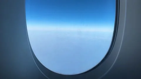 Aerial view from the airplane Stock-Footage 245489734