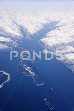 Aerial View Of Alaska