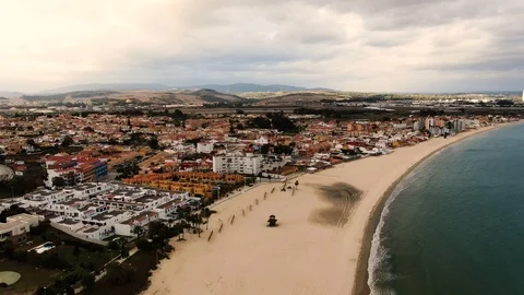 Aerial view of Algeciras. Stock Footage 118929855