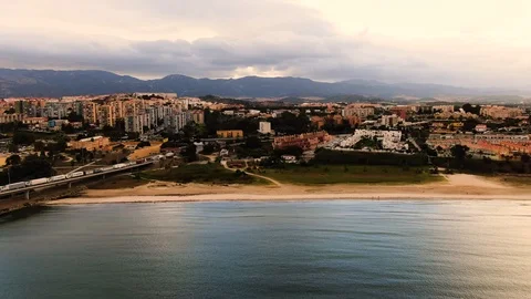 Aerial view of Algeciras. Stock Footage 118930846