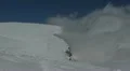 Aerial View Alpine Alps Mountain Landscape in Winter Amazing Frozen Scenic Sunny HD Footage