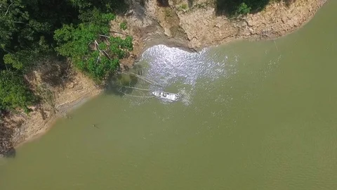Aerial view of Amazon forest, Colombia. (2) Stock Footage 112585477