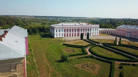Aerial view of the ancient palace Stock-Footage 116782001
