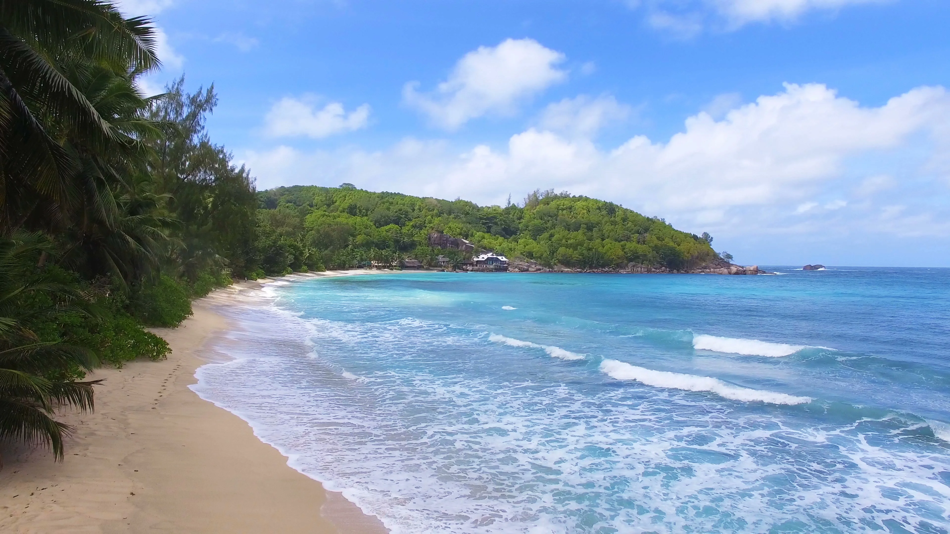 Anse Takamaka Beach, Mahe Island, Seychelles без смс