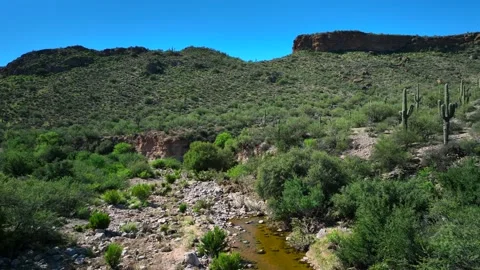 Aerial view of Apache Trail, United States. Stock-Footage 320165550