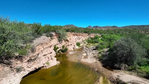 Aerial view of Apache Trail, United States. Stock-Footage 320165643