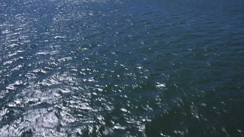 Aerial View Approaching Sydney Harbour Skyline on Sunny Day, New South Wales, Au Stock Footage 341317872