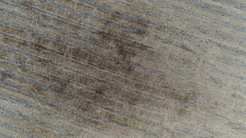 Aerial view of arable land capable of being ploughed 4k Stock Footage 97534726