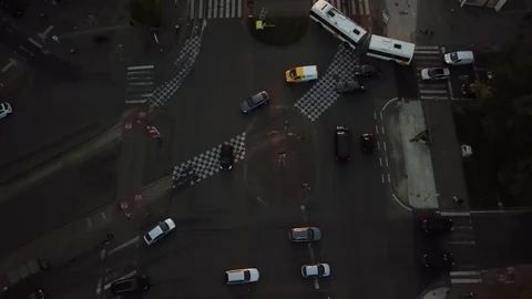 Aerial view arround of Brusseles. Stock Footage 92117384
