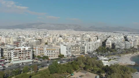 Aerial view of Athens Stock-Footage 130245406