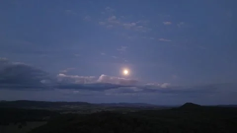 Aerial View of Australian Paddock with Trees and Sandstone Formations Stock Footage 313773528