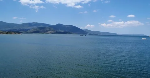 Aerial View Of Bafa Lake Vidéo 77610149