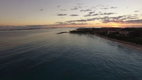 Aerial View of Bahamas Stock Footage 73458915
