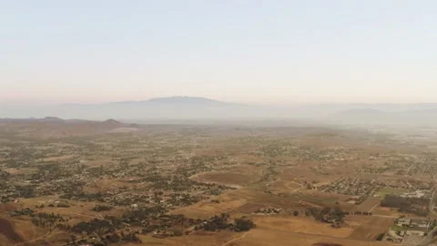 Aerial view from balloon Stock Footage 134667677