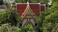 Aerial View of Bangkok, Thailand, Bird Eye View from Wat Saket, Poor Houses, Old HD Footage