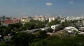 Aerial view of Bangkok from Wat Saket, Golden Mountain,Thailand HD Footage