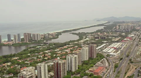 Aerial View of Barra Region Stock Footage 64865249