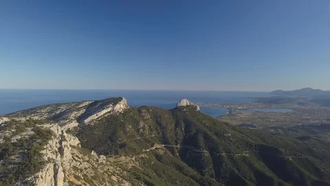 AERIAL VIEW FROM BAUNEI Stock-Footage 104703962