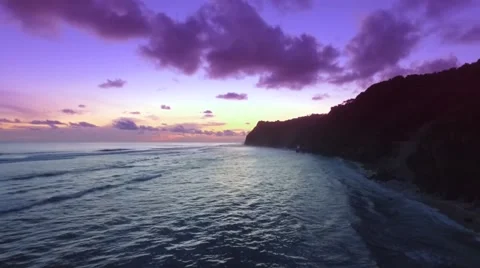 Aerial view of the bay Stock Footage 63226869