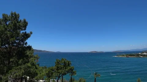 Aerial view of a beach 2 Stock Footage 76968208