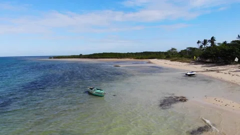 Aerial View of Beach Stock Footage 138800214