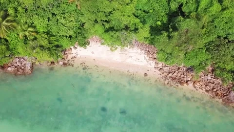 Aerial view The beach Stock Footage 140662308