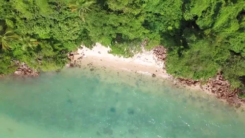 Aerial view The beach Stock Footage 140662372