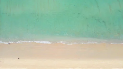 Aerial view of beach  Stock Footage 233773734