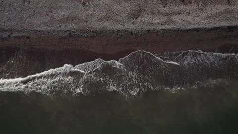 Aerial view of a beach in summer in Canada - 4k Drone video Stock Footage 314525101