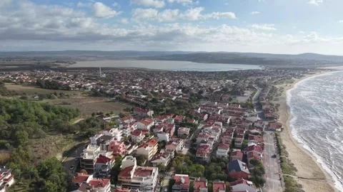 Aerial view of beautiful landscape Video stock 321699653