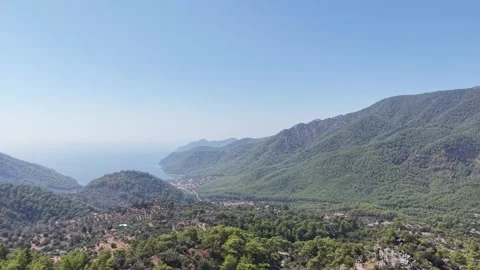 Aerial view of beautiful landscape Stock Footage 322514907