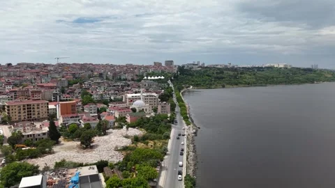 Aerial view of beautiful landscape Stock Footage 337635311