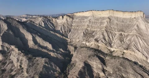 Aerial view of beautiful textures and hills in Vashlovani park 스톡 동영상 167437299