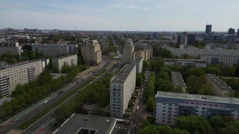 Aerial view of Berlin, Germany. Stock Footage 261713251