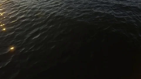 Aerial view of big grain elevators on the sea Video stock 74790197