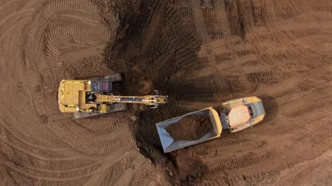 Aerial view of Black Cat Roundabout construction, United Kingdom. Stock Footage 346610463