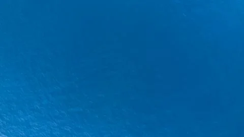 Aerial View of Blue Ocean Surface Stock-Fotos