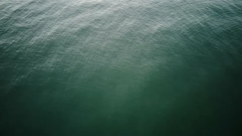 Aerial view of blue ocean waves from above. Sea waves from an aerial drone shot Stock Footage 228995398