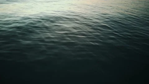 Aerial view of blue ocean waves from above. Sea waves from an aerial drone shot Video stock 229541734