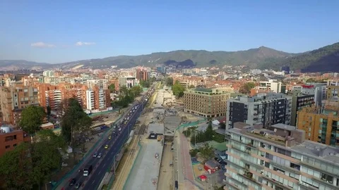 Aerial view bogota  動画素材 75462129