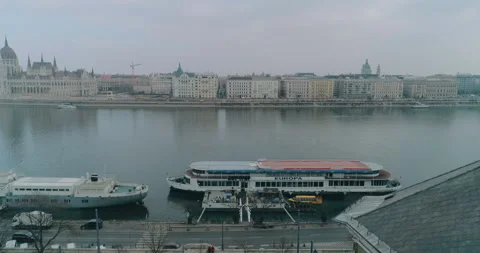 Aerial view of Budapest Cityscape. Stock Footage 237776996