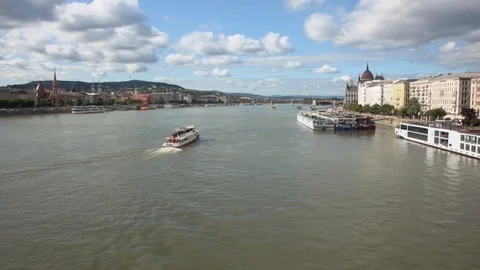 Aerial view of Budapest Stock Footage 101370577