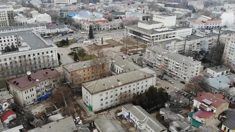 Aerial view of buildings Video stock 105364310