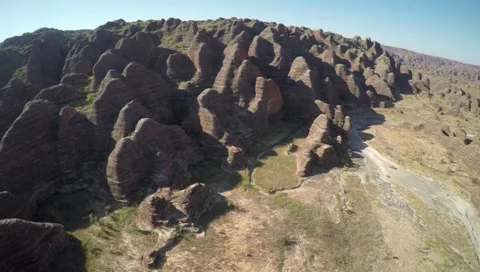 Aerial view of the Bungle Bungle Stock Footage 60031422