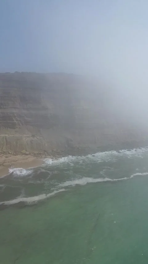 Aerial view of Calada beach Stock Footage 315891561