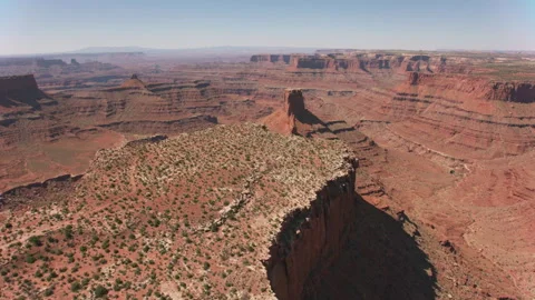 Aerial view of canyon Stock Footage 320496165