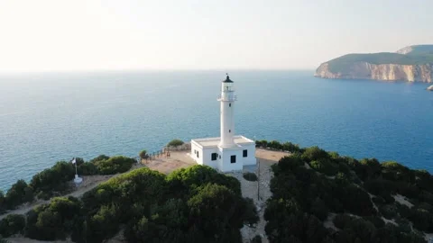 Aerial view of Cape of Ducato Stock Footage 158325147