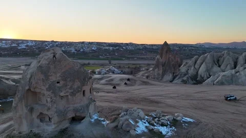 Aerial View of Cappadocia Video stock 265504304